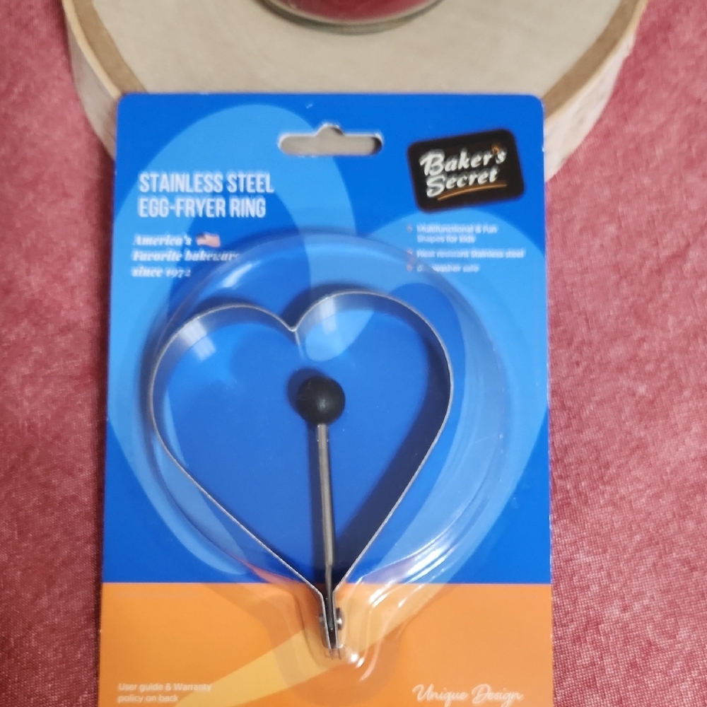 Baker's Secret Stainless Steel Egg Fryer Ring